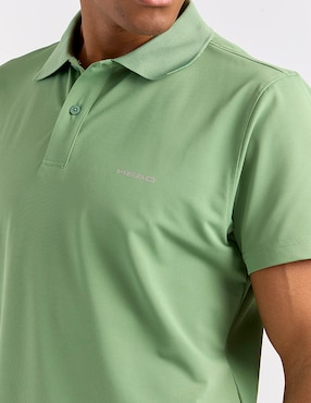 Playera tipo polo Head para hombre