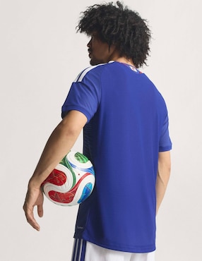 Jersey de Selección de fútbol de Japón local authentic manga corta Mundial Adidas para hombre