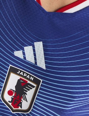 Jersey de Selección de fútbol de Japón local authentic manga corta Mundial Adidas para hombre