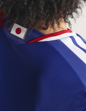 Jersey de Selección de fútbol de Japón local authentic manga corta Mundial Adidas para hombre