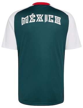 Playera deportiva para fútbol Mundial Adidas Selección Nacional de México de hombre