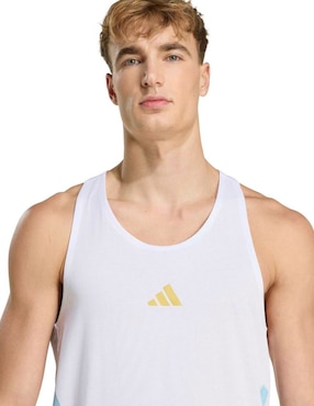 Playera deportiva para correr Mundial Adidas de hombre