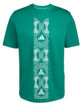 Playera deportiva para fútbol Mundial Adidas Selección Nacional de México para hombre