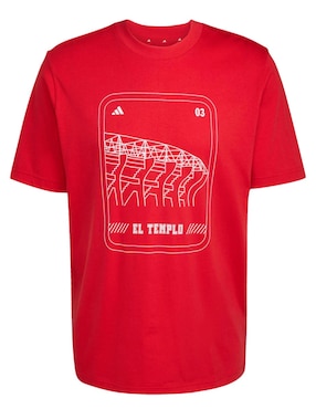 Playera deportiva para fútbol Mundial Adidas selección nacional de México de hombre