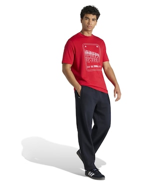 Playera deportiva para fútbol Mundial Adidas selección nacional de México de hombre
