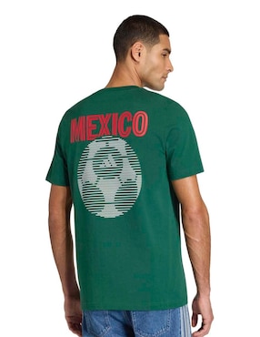 Playera deportiva para fútbol Mundial Adidas de hombre
