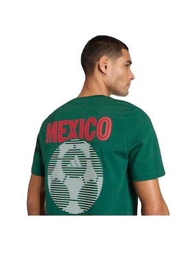 Playera deportiva para fútbol Mundial Adidas de hombre