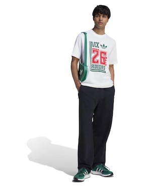 Playera deportiva para fútbol Mundial Adidas selección nacional de México de hombre