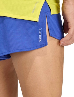 Short Mundial Adidas con bolsillos Adizero para correr hombre