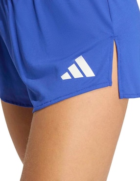 Short Mundial Adidas con bolsillos Adizero Essentials para correr mujer