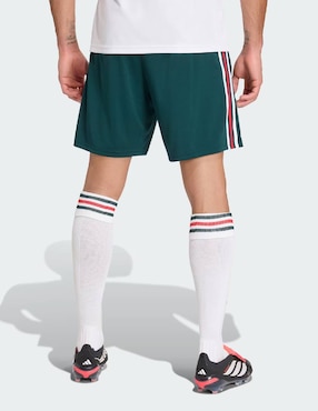 Short Mundial Adidas con bolsillos Selección Nacional de México jugador para fútbol hombre