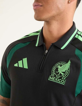 Playera tipo polo Mundial Adidas para hombre