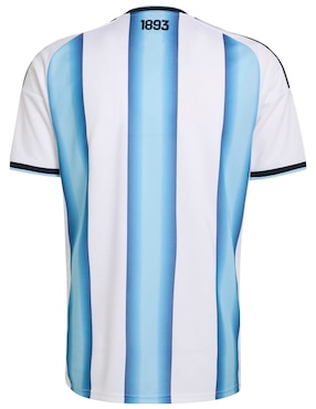 Jersey de Selección de fútbol de Argentina local manga corta Mundial Adidas para hombre