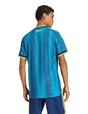 Jersey de Selección de fútbol de Colombia visitante Mundial Adidas authentic jugador para hombre
