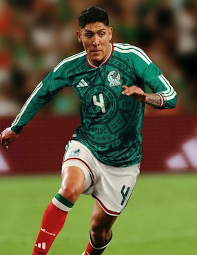 Jersey de Selección Nacional de México local authentic manga corta Mundial Adidas para hombre