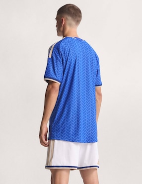 Jersey de Selección de fútbol de Italia local authentic manga corta Mundial Adidas jugador para hombre