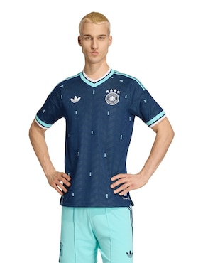 Jersey de Selección de fútbol de Alemania visitante authentic Mundial Adidas jugador para hombre