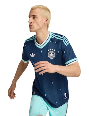 Jersey de Selección de fútbol de Alemania visitante authentic Mundial Adidas jugador para hombre