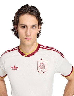 Jersey de Selección de fútbol de España visitante Mundial Adidas fan para hombre