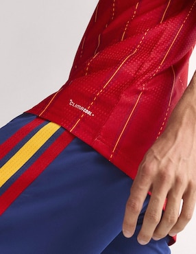 Jersey de Selección de fútbol de España local authentic manga corta Mundial Adidas para hombre