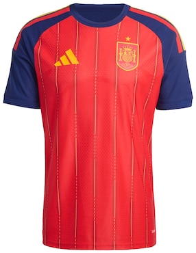 Jersey de Selección de fútbol de España local authentic manga corta Mundial Adidas para hombre
