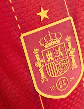 Jersey de Selección de fútbol de España local authentic manga corta Mundial Adidas para hombre