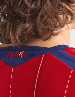 Jersey de Selección de fútbol de España local authentic manga corta Mundial Adidas para hombre