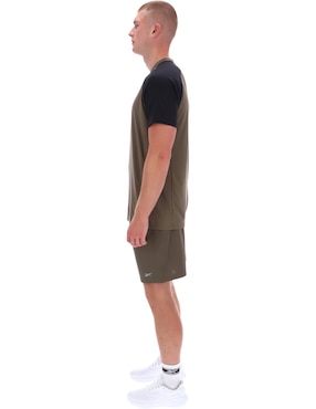 Short con bolsillos Reebok para fútbol hombre