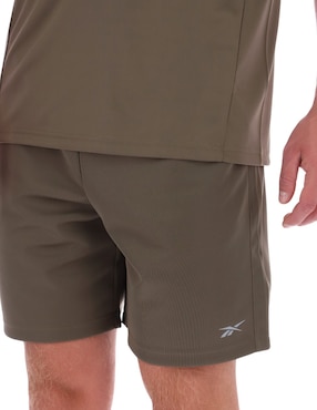 Short con bolsillos Reebok para fútbol hombre