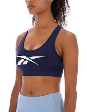 Top deportivo Reebok para entrenamiento mujer