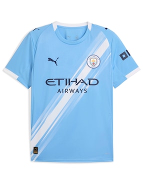 Jersey de Manchester City local manga corta Puma para hombre