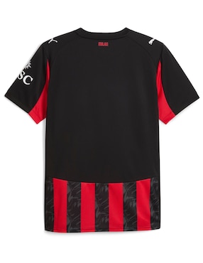 Jersey de AC Milan local manga corta Puma para hombre