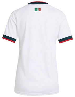 Jersey de Selección Nacional de México visitante Mundial Adidas fan para mujer
