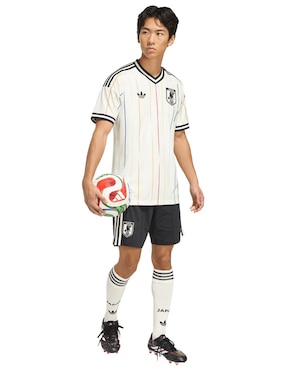 Jersey de Selección de Fútbol de Japón visitante Mundial Adidas jugador para hombre