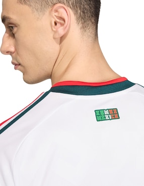 Jersey de Selección Nacional de México visitante manga larga Mundial Adidas fan para hombre