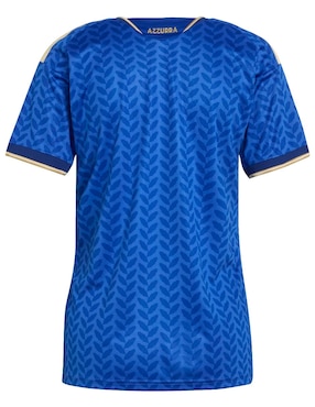 Jersey de selección de fútbol de Italia local manga corta Mundial Adidas para mujer