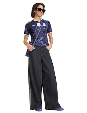 Jersey de Selección de Fútbol de Argentina visitante manga corta Mundial Adidas fan para mujer