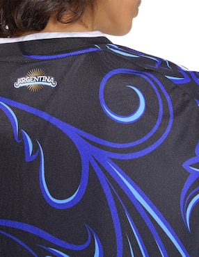 Jersey de Selección de Fútbol de Argentina visitante manga corta Mundial Adidas fan para mujer