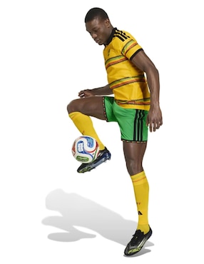 Jersey de Jamaica local manga corta Mundial Adidas Fifa World Cup para hombre