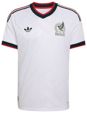 Jersey de Selección Nacional de México visitante Mundial Adidas jugador para hombre