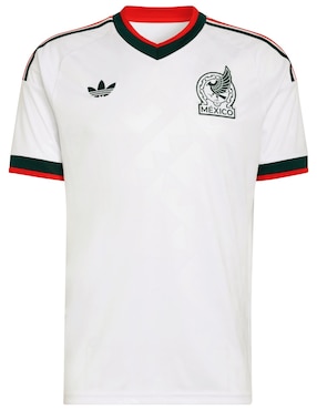 Jersey de Selección Nacional de México visitante Mundial Adidas fan para hombre