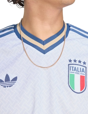 Jersey de selección de fútbol de Italia visitante Mundial Adidas fan para hombre