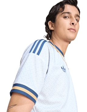 Jersey de selección de fútbol de Italia visitante Mundial Adidas fan para hombre