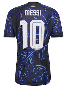 Jersey de Selección de Fútbol de Argentina visitante de Lionel Messi Mundial Adidas jugador para hombre