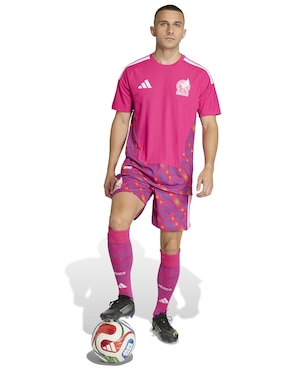 Short con bolsillos Mundial Adidas para fútbol hombre