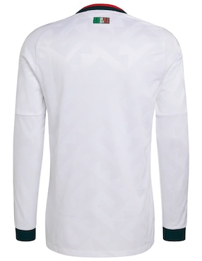 Jersey de Selección Nacional de México visitante manga larga Mundial Adidas jugador para hombre