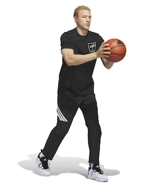 Playera deportiva para Básquetbol Adidas de hombre