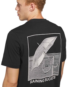 Playera deportiva para Básquetbol Adidas de hombre
