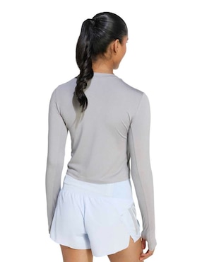 Playera deportiva para correr Adidas de mujer