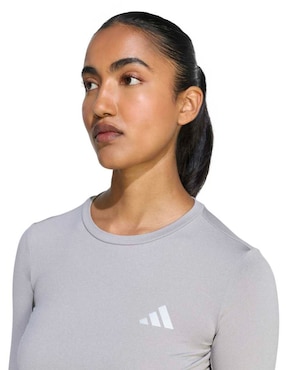 Playera deportiva para correr Adidas de mujer
